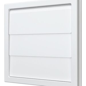 Выход стенной КФ фланец 55х110 жалюзи 150х150 ASA ERA